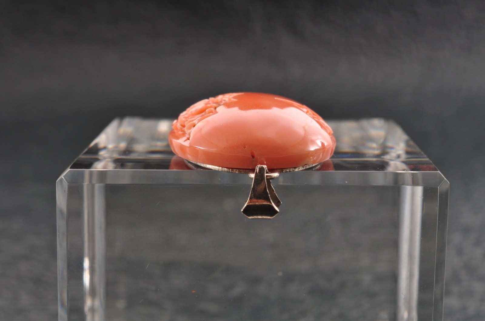 With Certification, MOMO coral pendant top ( 27mm(1.06in) 16.0ct) Flower Pattern