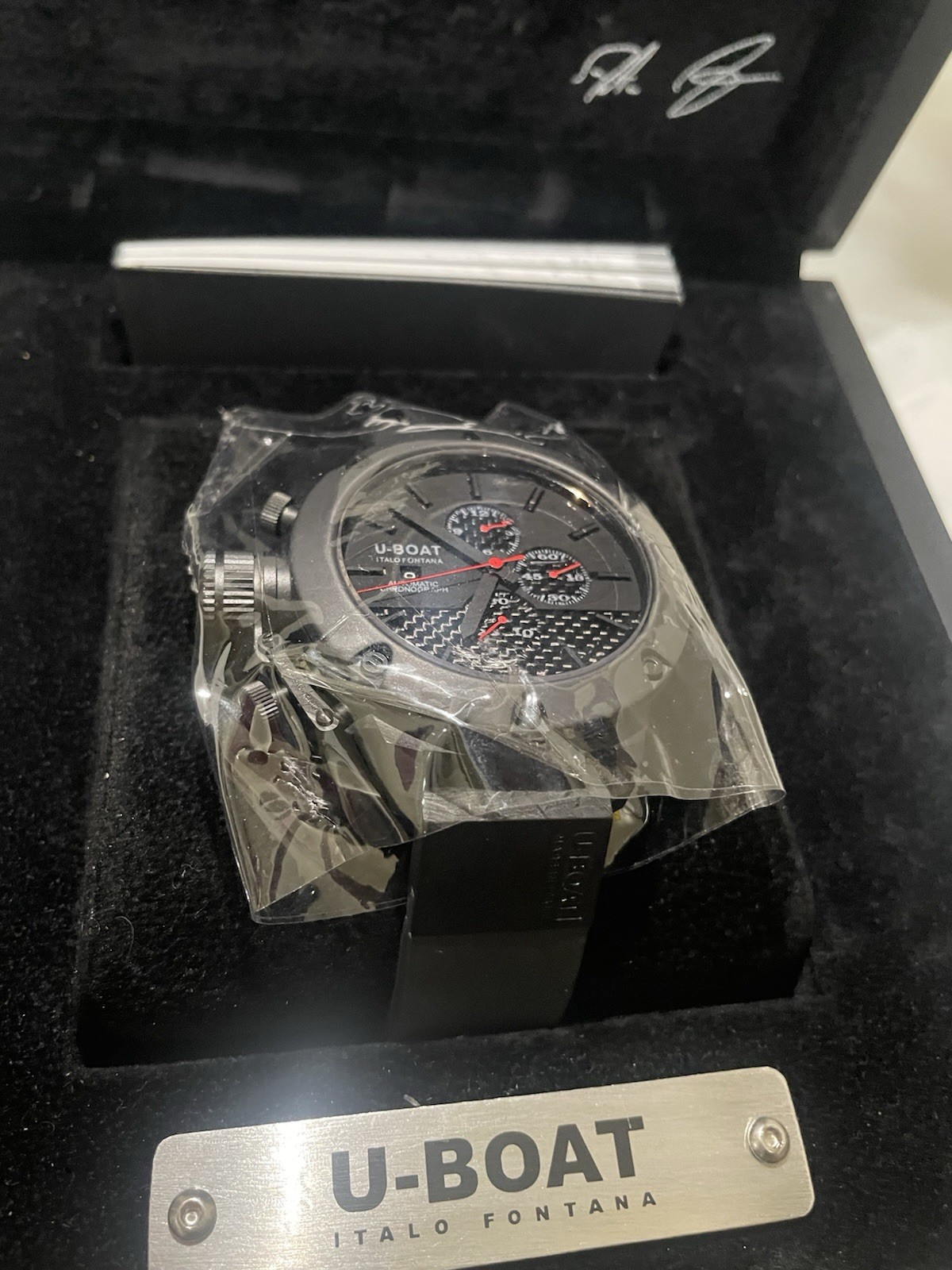 Limited Edition U-Boat Classico Titanium Chrono ITALO FONTANA Model No.6549-53MM