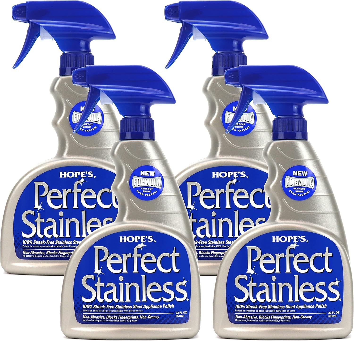 Perfect Stainless Steel Cleaner 22-Ounce, Streak-Free Self-Polishing Formula,…