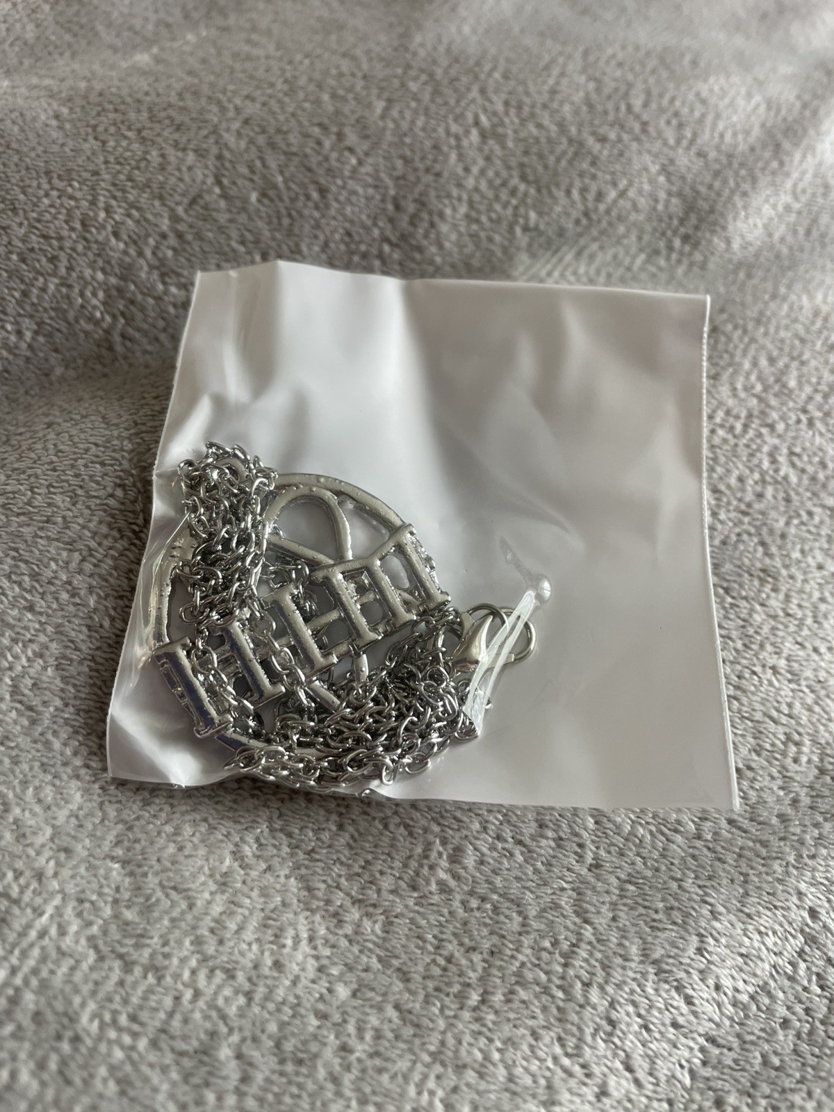 Him band necklace jewellery fan gift new goth rock metal merch music
