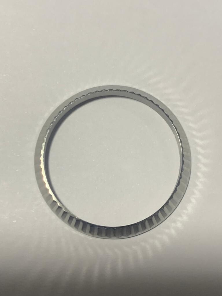 Gents Stainless Steel Fluted Bezel For RLX and Tudor Datejust