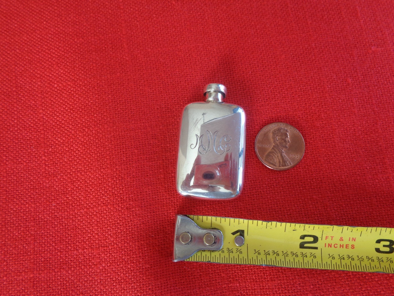 Tiffany & Co. Sterling Silver Miniature Perfume Flask 15.5G