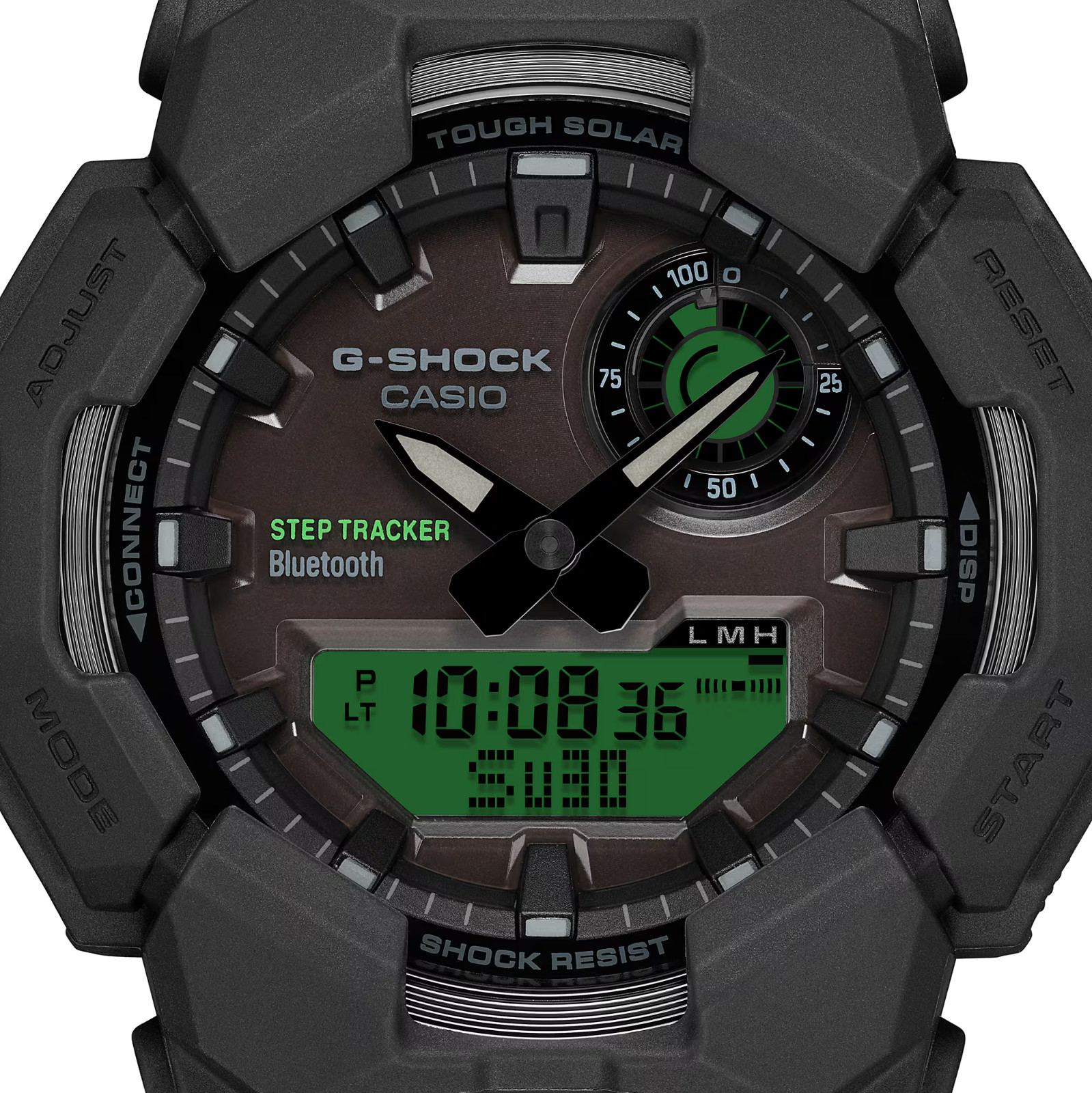 CASIO Shock Resistant Bio-based Carbon Tough Solar Bluetooth Smart Watch