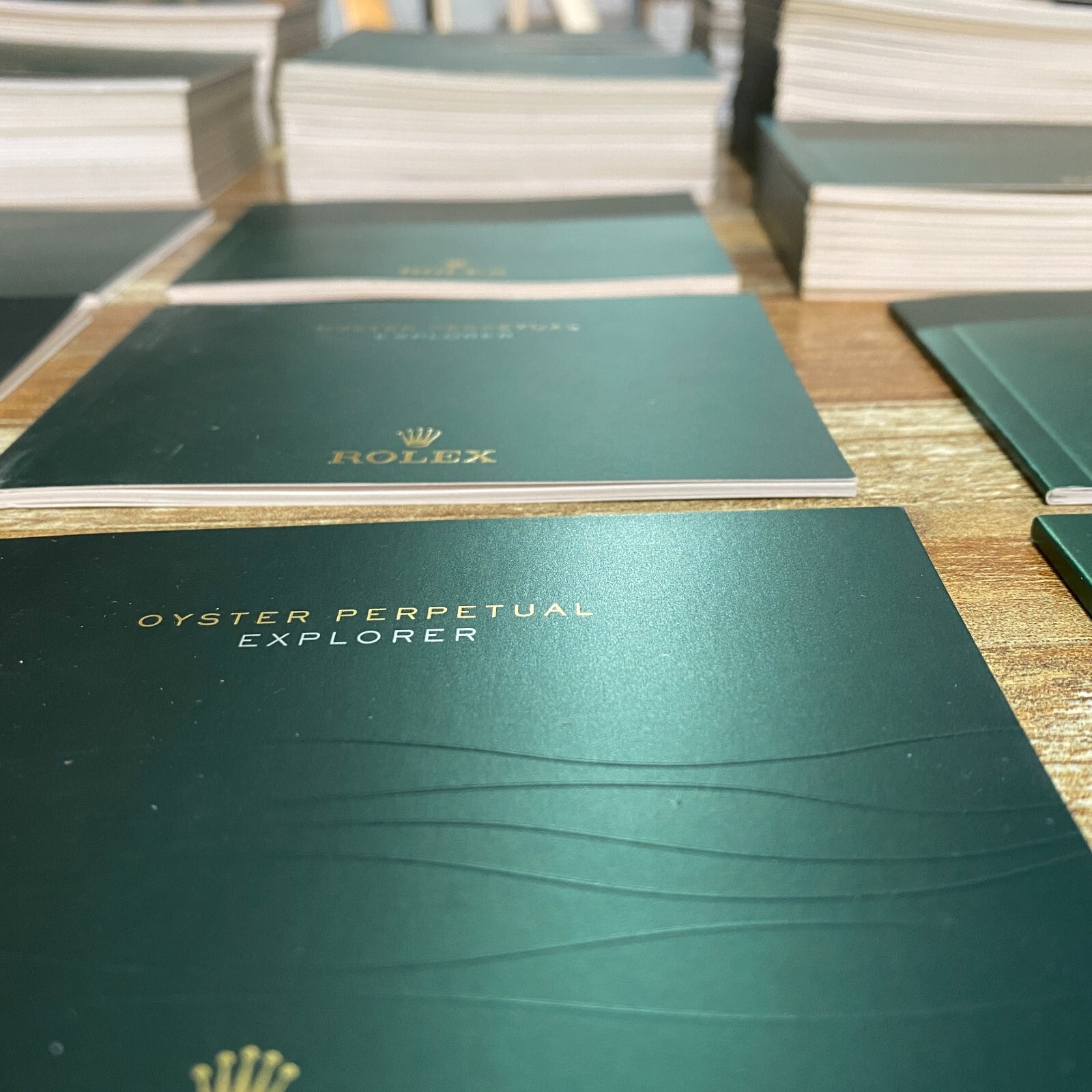 Rolex Green Booklet User Manual Many Models English French Italian German