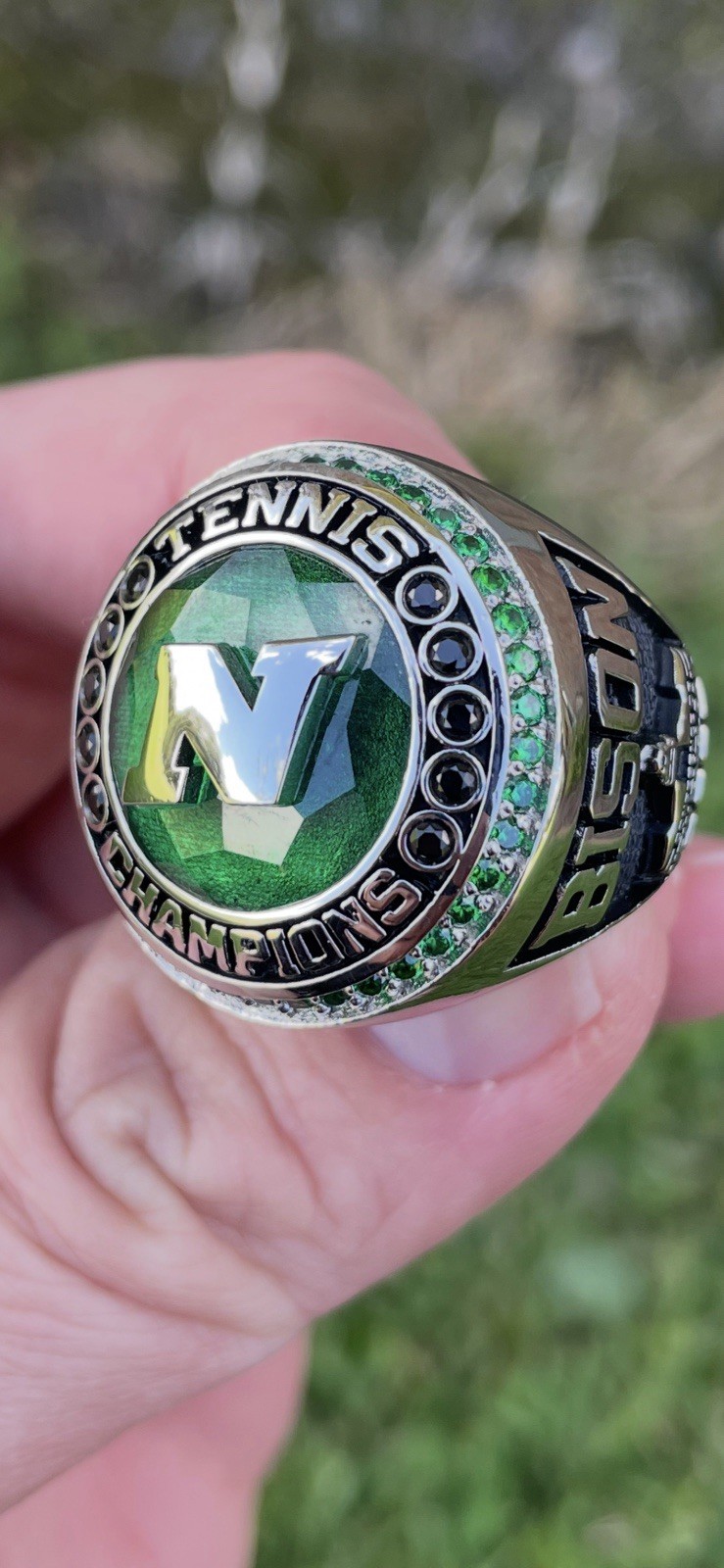 2025 Nichols College Tennis New England Conference Champions Championship Ring
