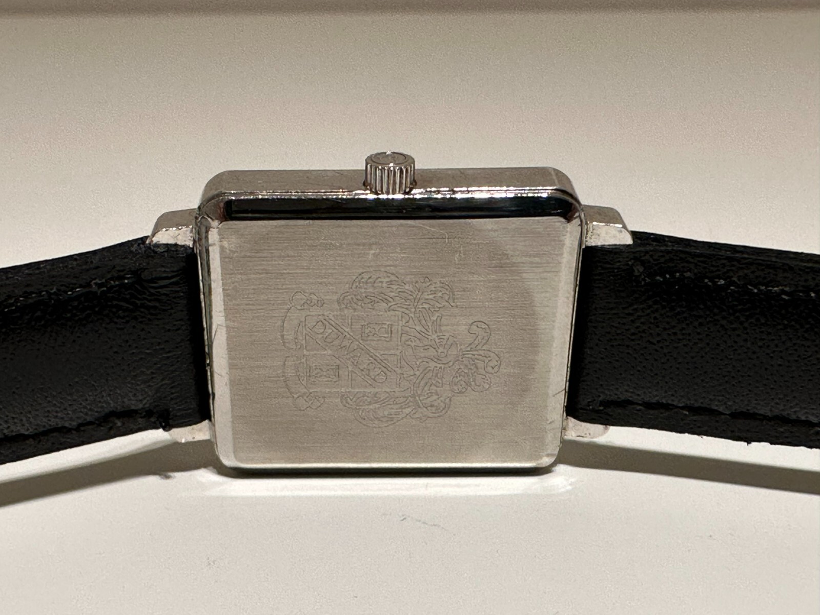 RETRO SWISS BEAUTIFUL SUB SECOND LADIES QUARTZ WATCH”DUWARD”MOTHER OF PEARL DIAL