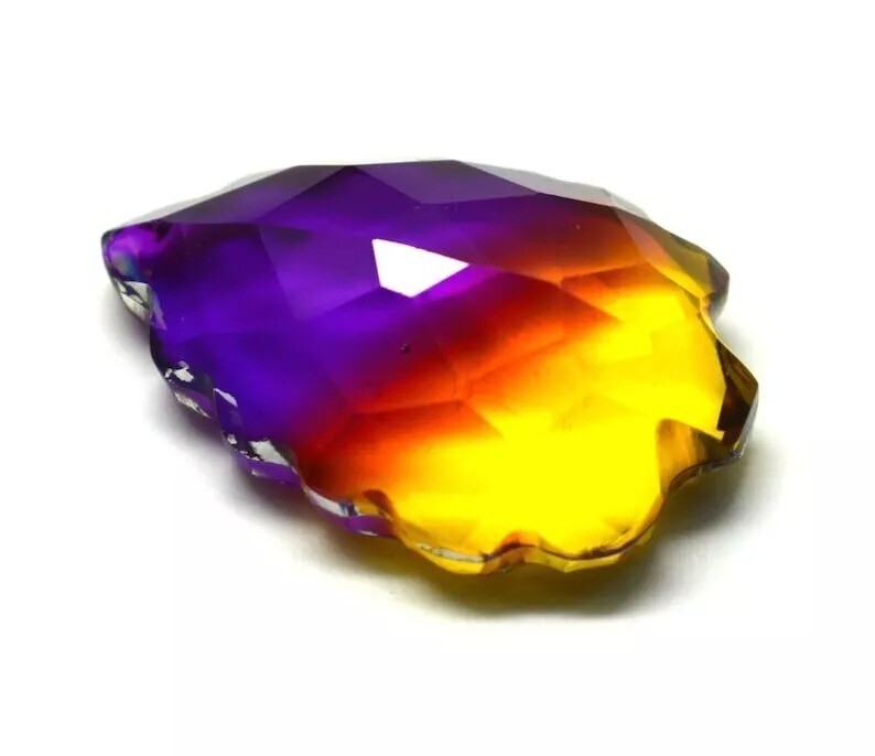 Awesome Tourmaline Pear Cut Carving 96-98Ct Bi-Colour Certified Loose Gemstone