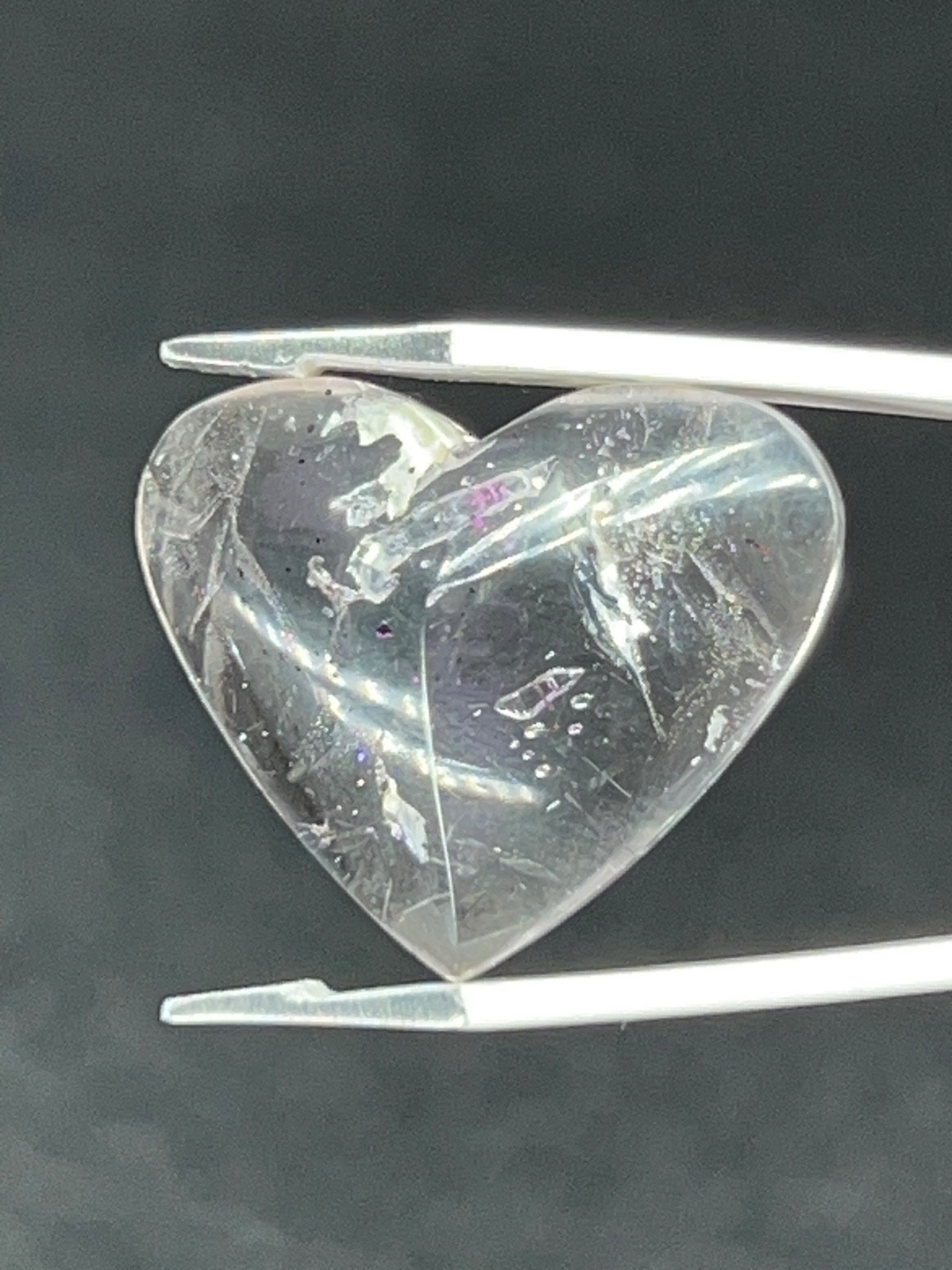 PFS-2 Pink Fire Quartz 10.40ct 20x16x7mm Brazil one mine worldwide