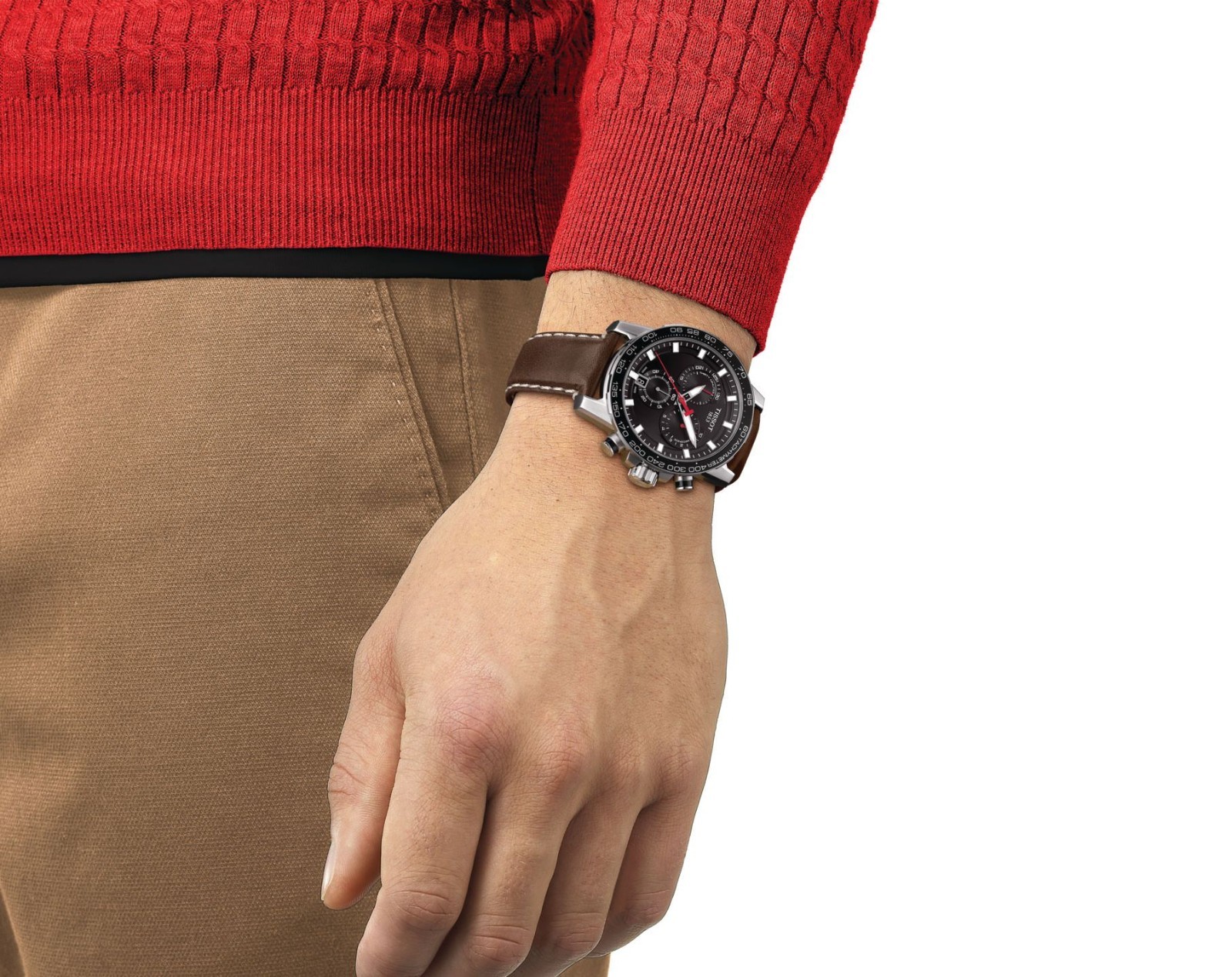 Tissot T-Sport Chronograph Quartz Black Dial Men Watch T125.617.16.051.01