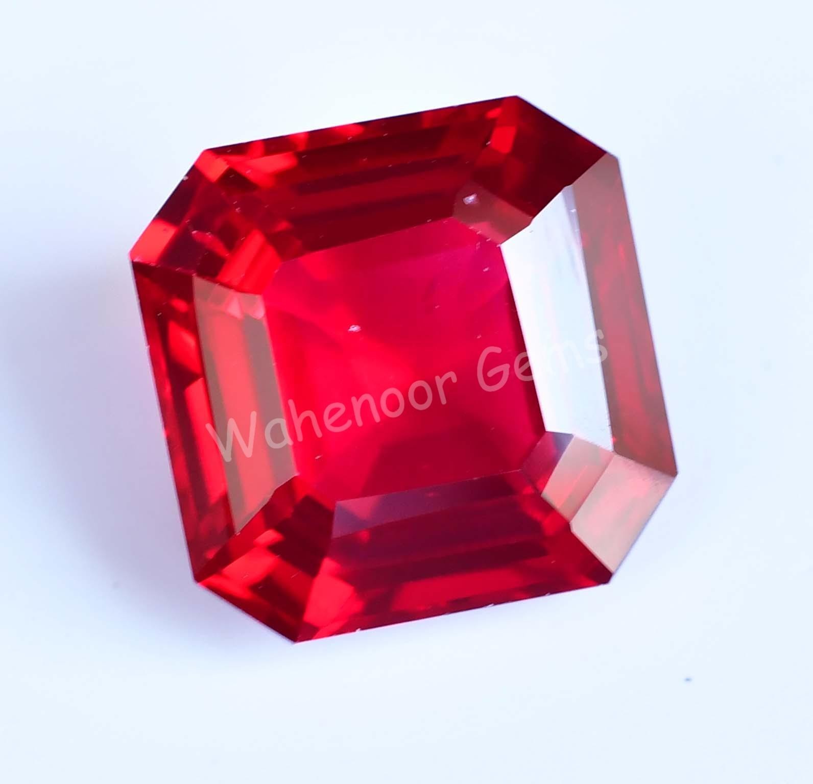 21.25 Ct Natural Blood Red Ruby Emerald Certified Mozambique Stunning Gemstone