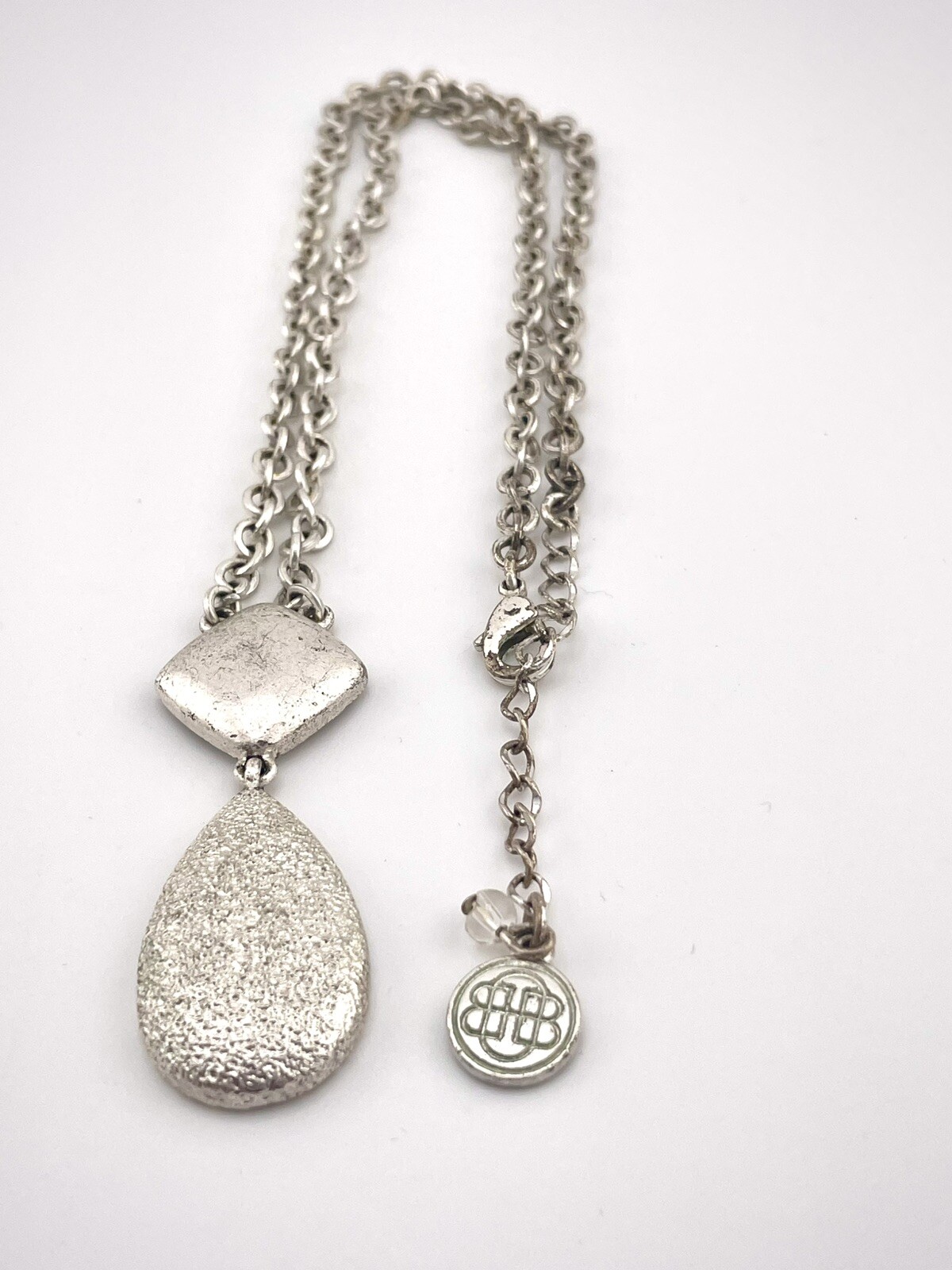 dana buchman Necklaces Sliver Tone 19 1/2 Inches AB-2