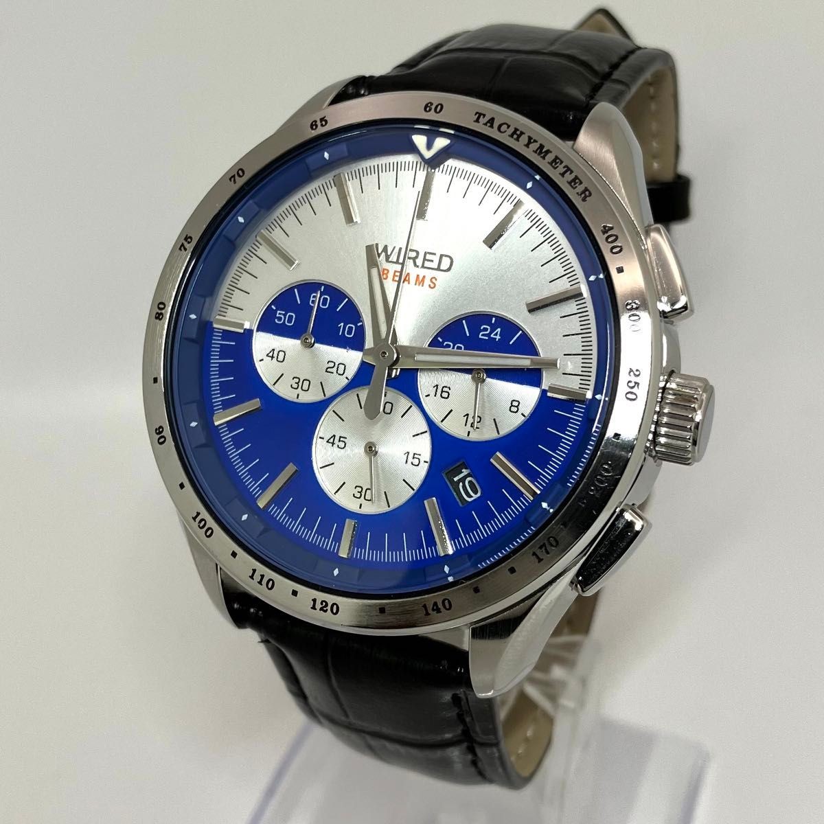 SEIKO WIRED VK63-K009 BEAMS Chronograph Quartz Limited Red Watch