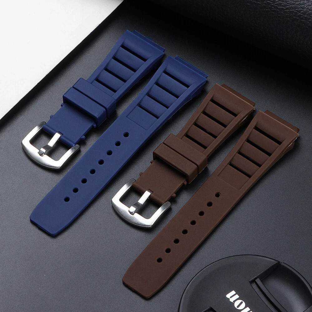 Rubber Watch Strap for Richard Mille Watch Bands Diving Silicone Sport 21mm*17mm