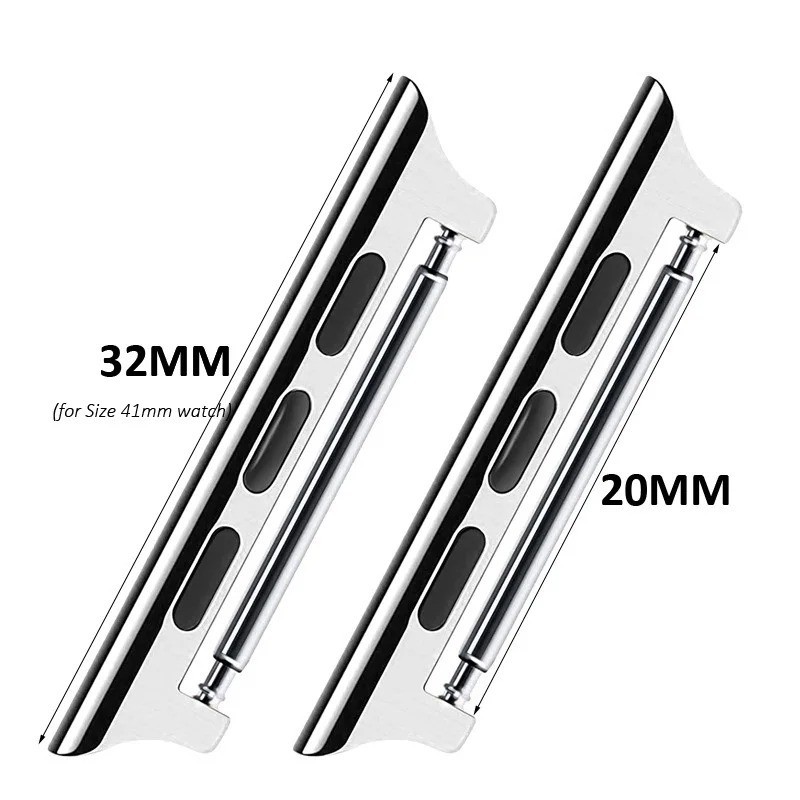 38mm 40mm 41mm 42mm 44mm 45mm Watch Band Adapter Connector for Apple Watch 98654