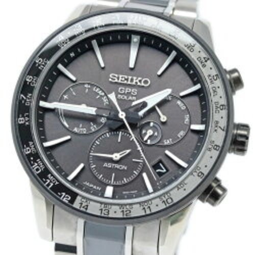 Seiko ASTRON 5X Series GPS Satellite Solar Titanium JAPAN SBXC011
