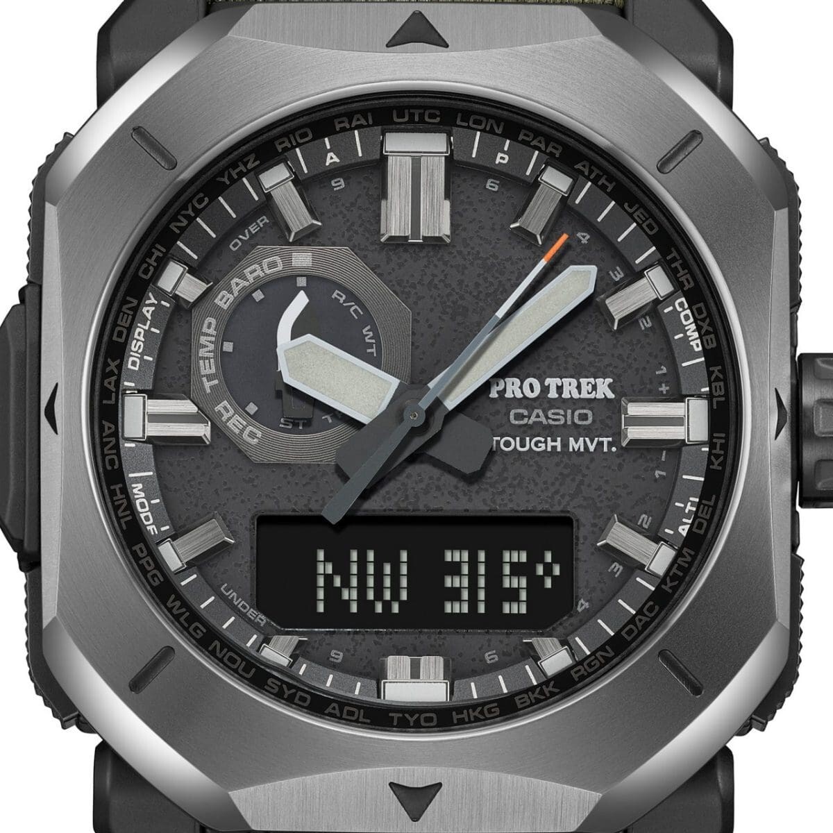CASIO PRO TREK Mens Watch PRW-6900YB-3JF Camp Climbing Hiking JAPAN
