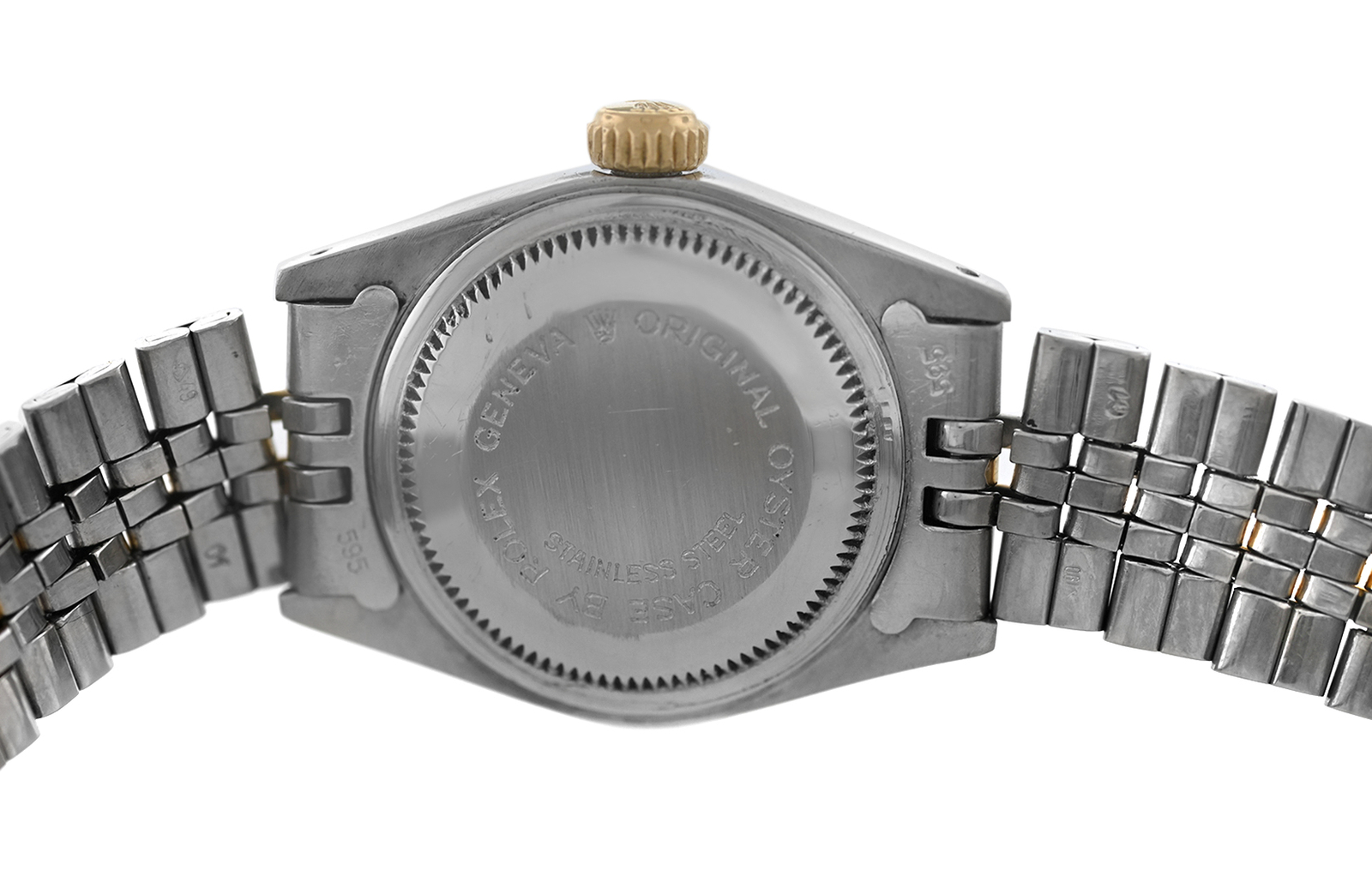 Tudor Princess Oysterdate 92413N Champagne Dial Gold Steel 25MM Ladies Automatic