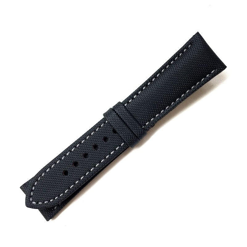 23mm / 20mm 75mm / 120mm Canvas Leather Band Strap for BP JB5000 5015 5085