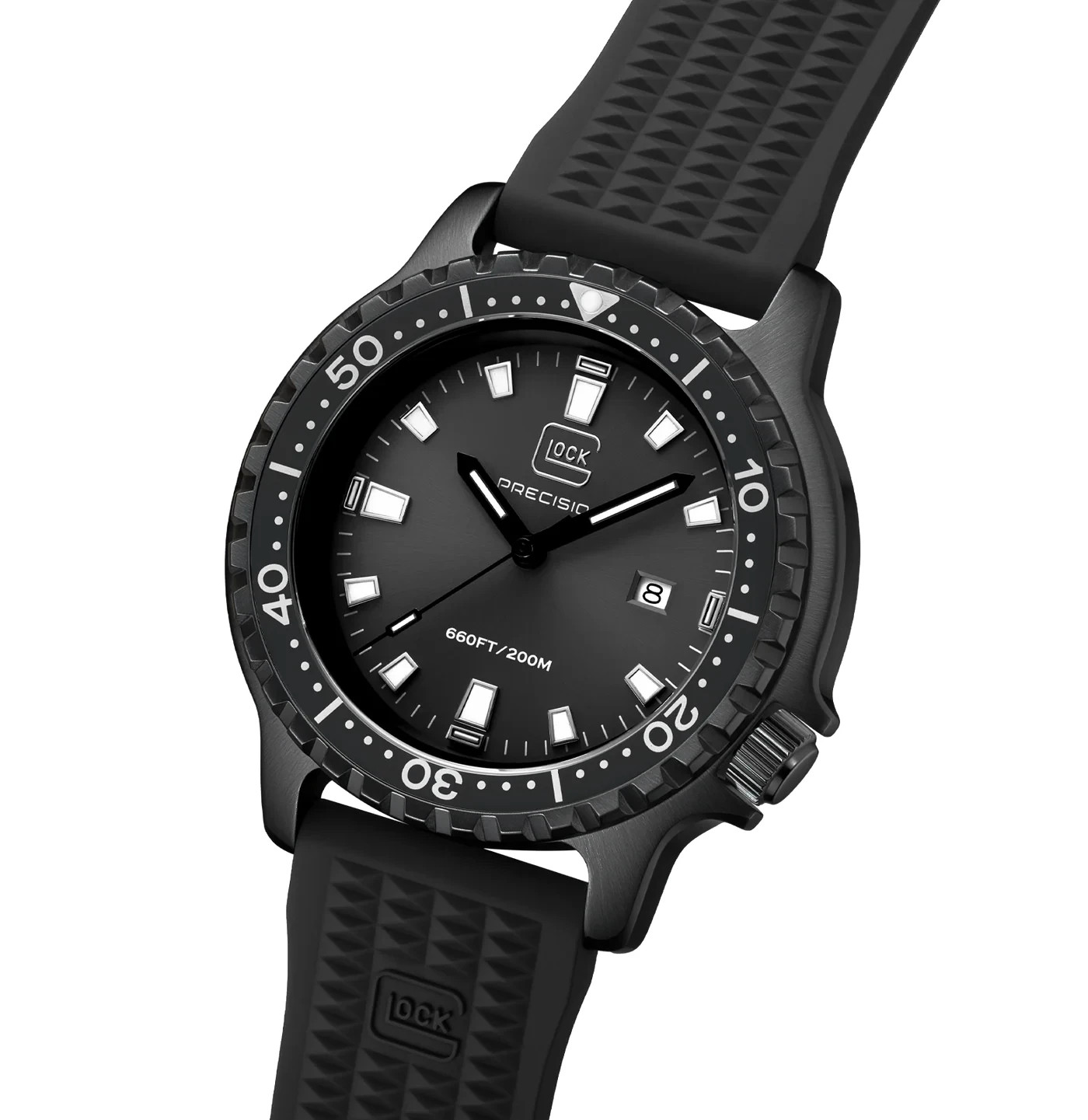 GLOCK WATCH GW-44-3-22 ROTATING BEZEL, SWISS SUPER-LUMINOVA®, TRIGALIGHT®