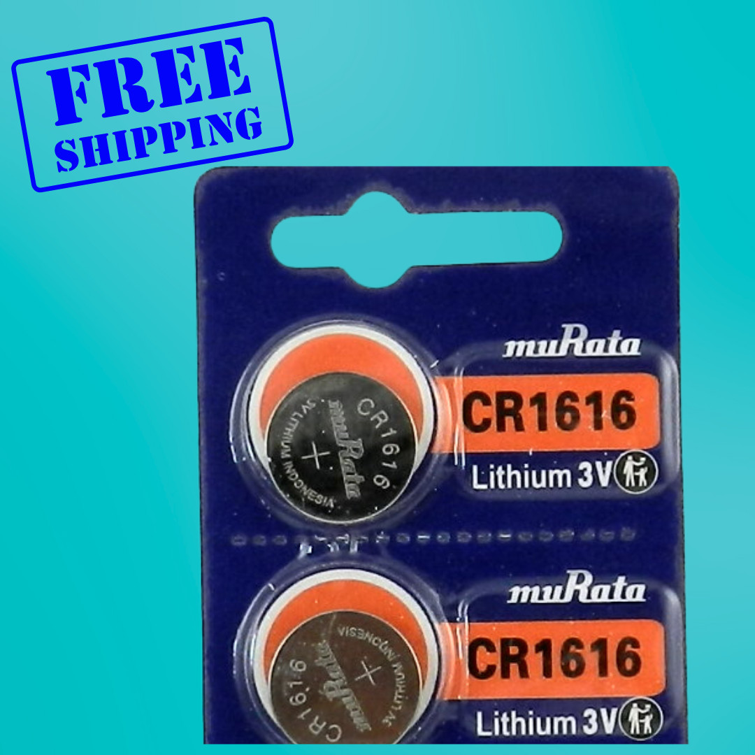 Murata / Sony CR1616 LITHIUM 3V BATTERY Exp,2034 – 2Pcs