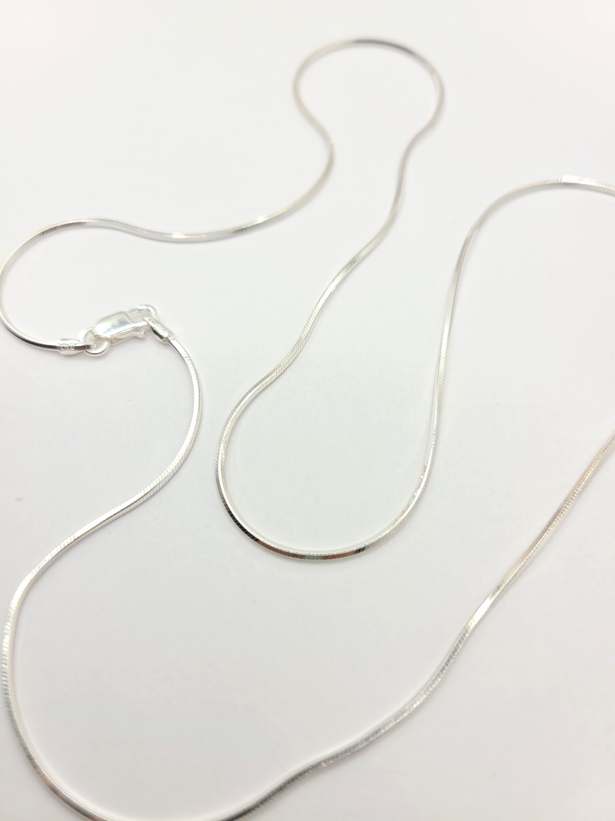 Rishi Alexander 925 Sterling Silver 1.2mm 24″ Snake Chain Necklace