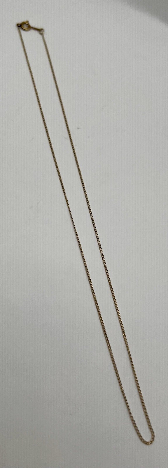 14k Gold Chain 15 Inch Yellow Gold .7 Grams