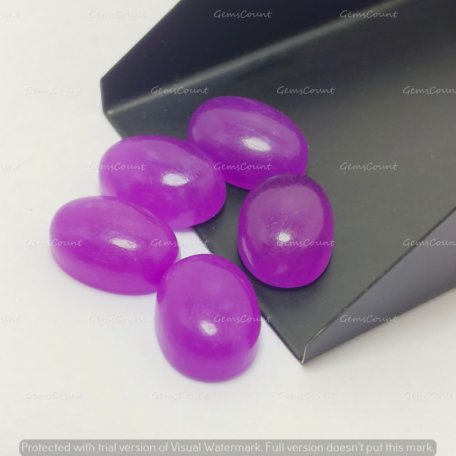 Natural Lavander Jade Oval Cabochon Handmade Gemstone 3x5mm-18x25mm