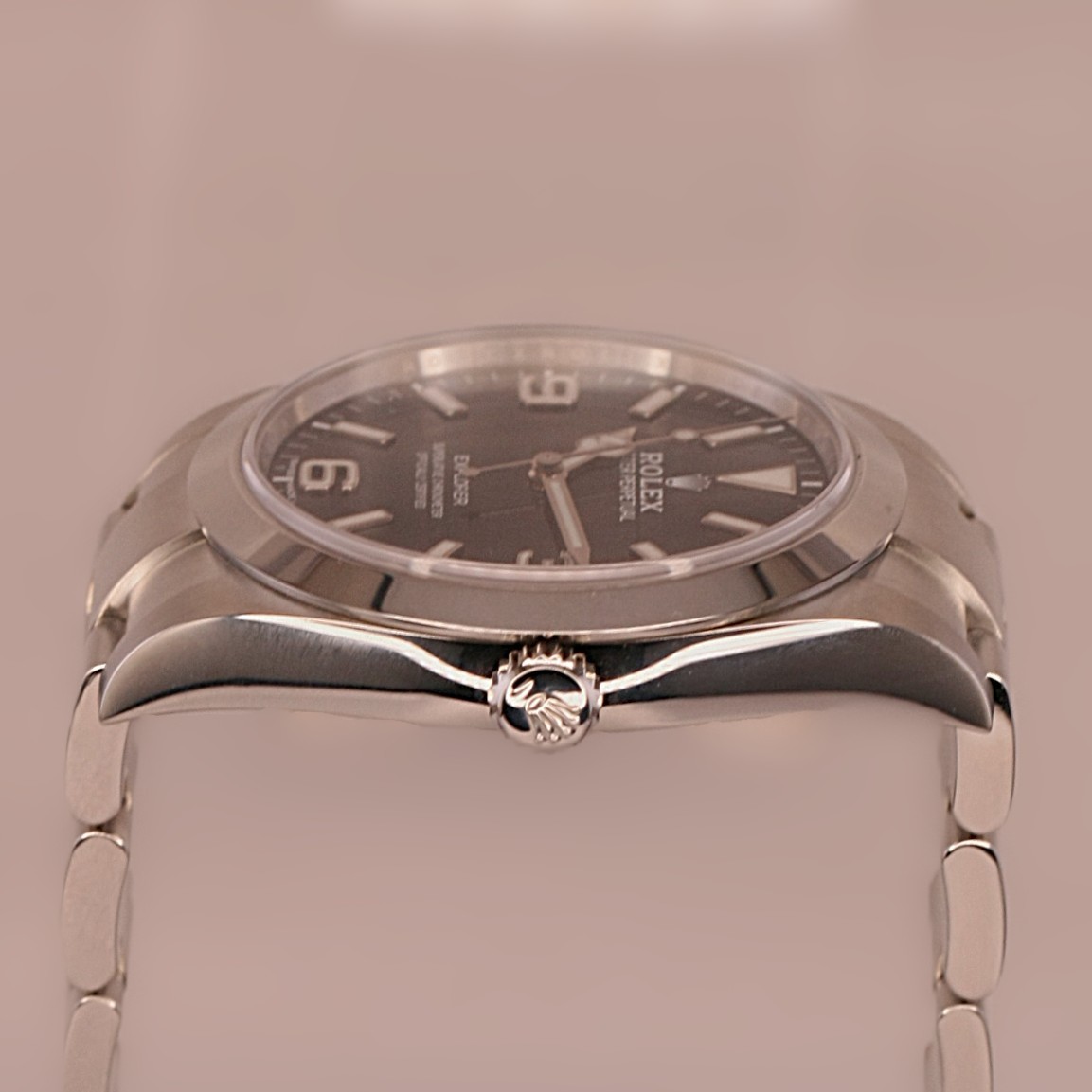 Rolex Explorer Black Dial 214270
