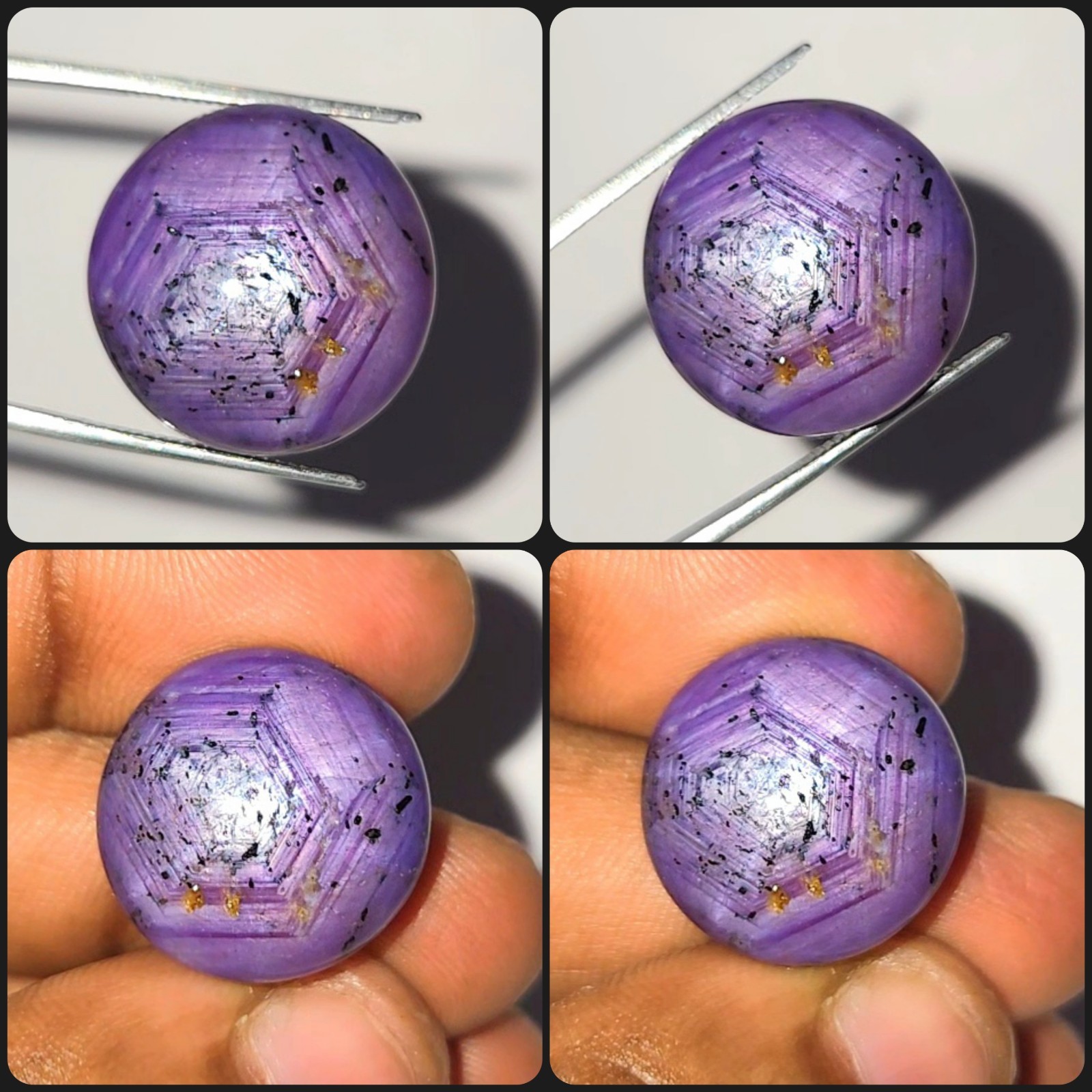 Natural 38.00 ct Star Ruby Pink Oval Cabochon untreated loose gemstone