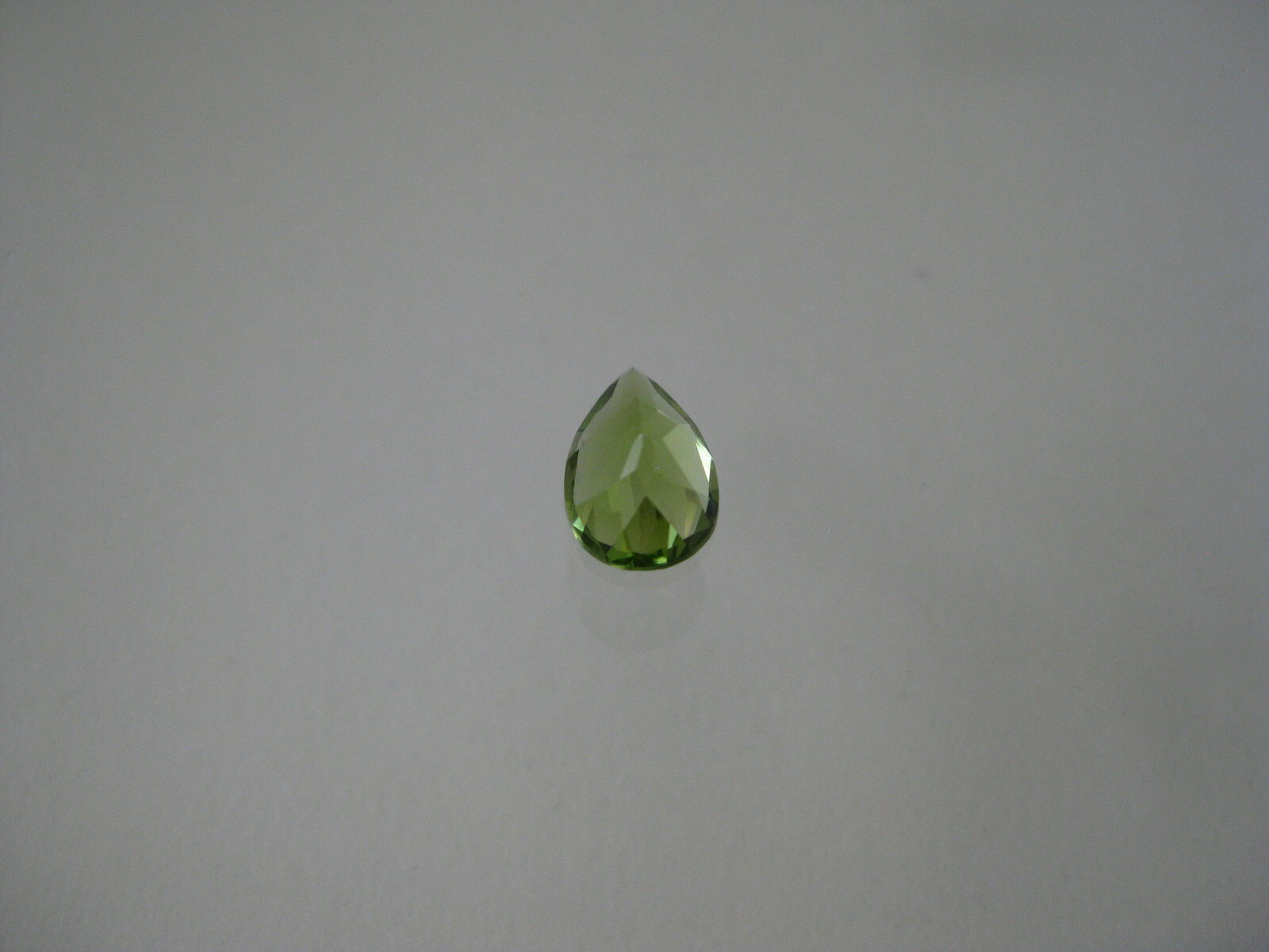 Natural Green Peridot Pear W 6.04 X L 8.86 MM. Weight 1.42 Carats Loose Gemstone