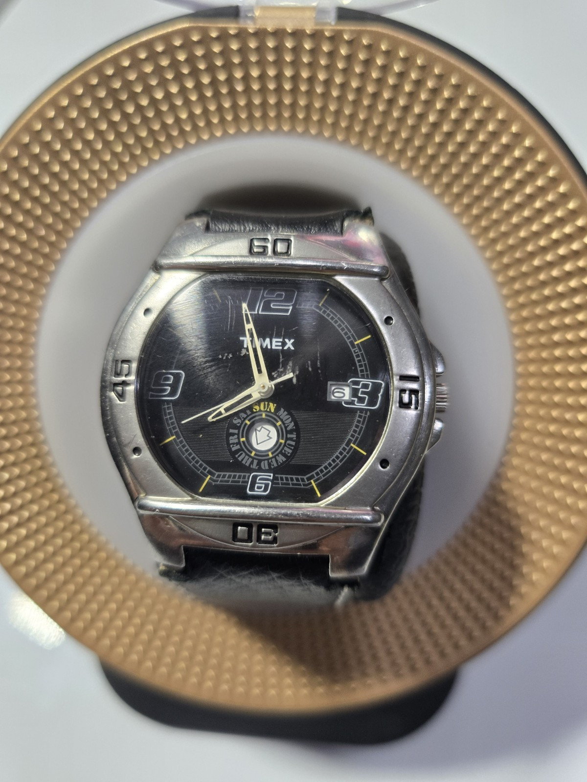 TIMEX ELO1-14 MEN’S WATCH – ORIGINAL TIMEX BAND – FULLY FUNCTIONAL, NEW 🔋