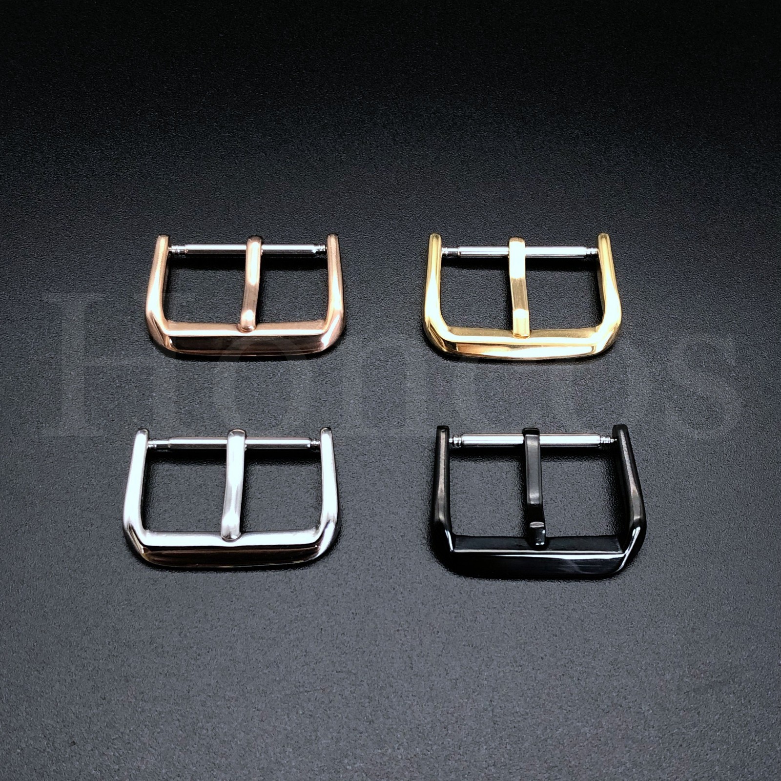 16-18-20-22-24MM WATCH BUCKLE FITS FOR LEATHER RUBBER WATCH BAND STRAP HEAVY