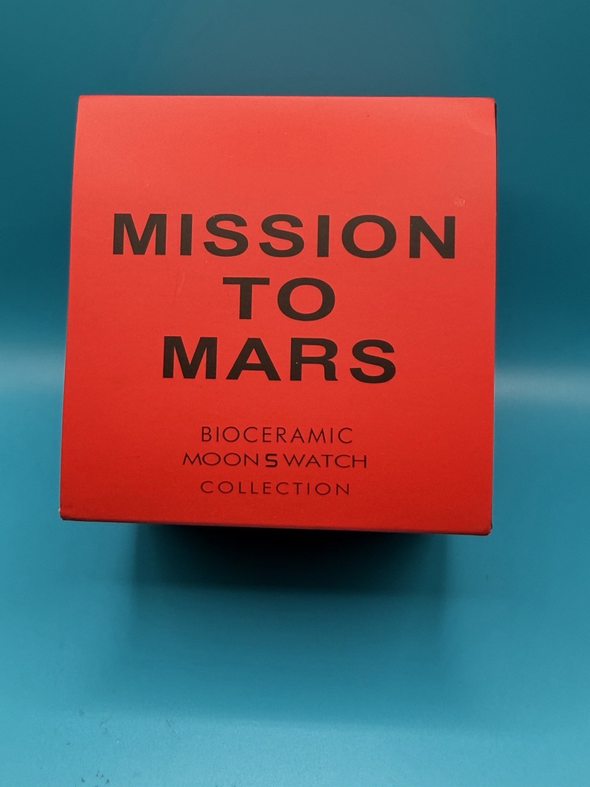 Omega x Swatch Mission to MARS Bioceramic Moon Swatch