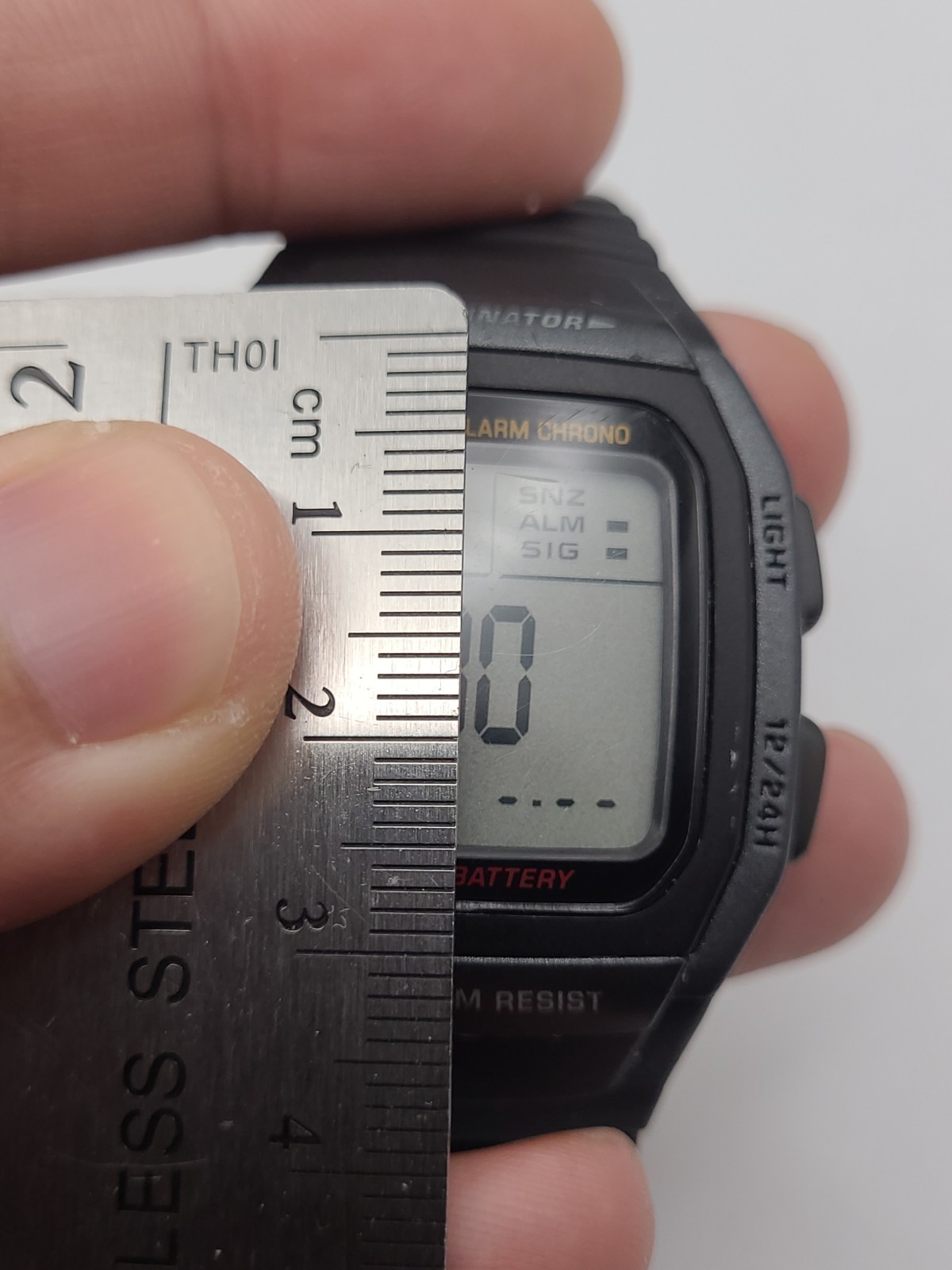 CASIO ILLUMINATOR W-96H BLACK MENS WATCH NEW BATTERY Working