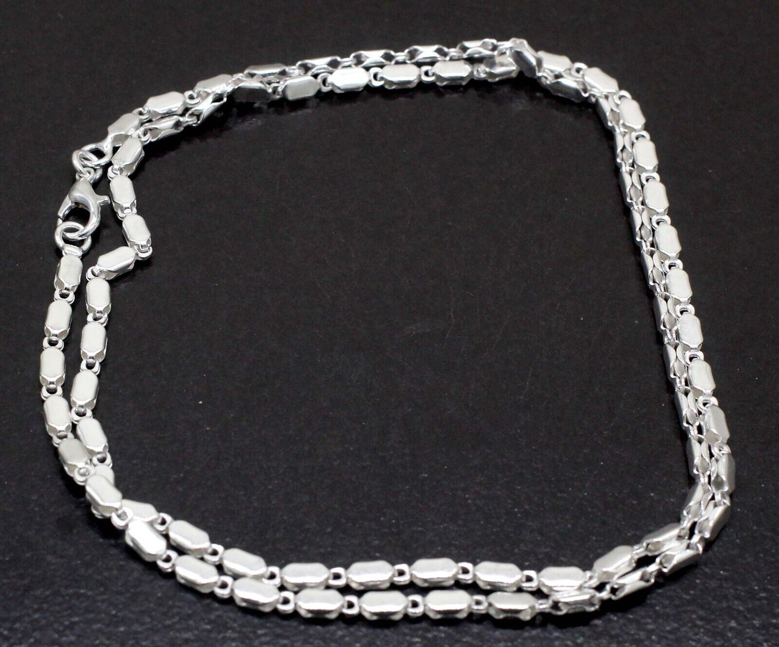 925 Sterling Silver Handmade Jewelry Beautiful Adorable Chain Necklace S-20-22″