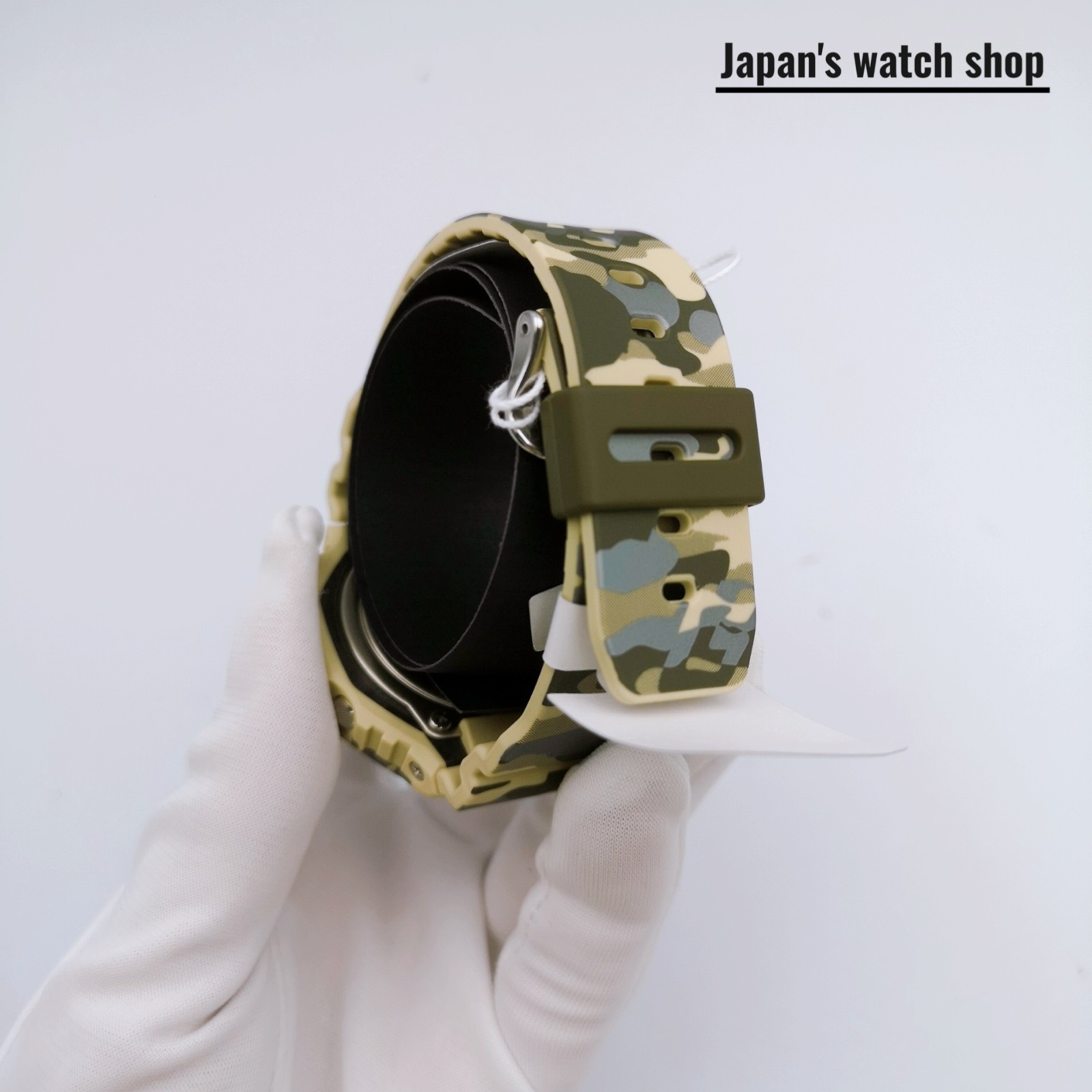 CASIO G-SHOCK GA-2100CM-5AJF Black Camouflage Green Unisex Watch New in Box