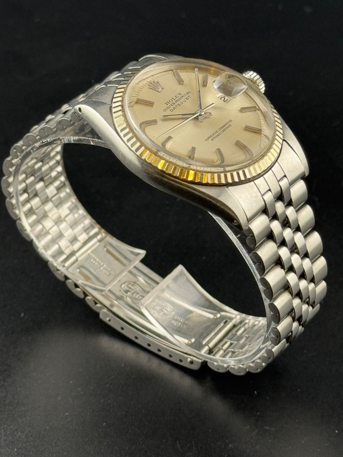 Rolex Datejust 1601 Vintage Jubilee Automatic Steel 36mm Silver Dial