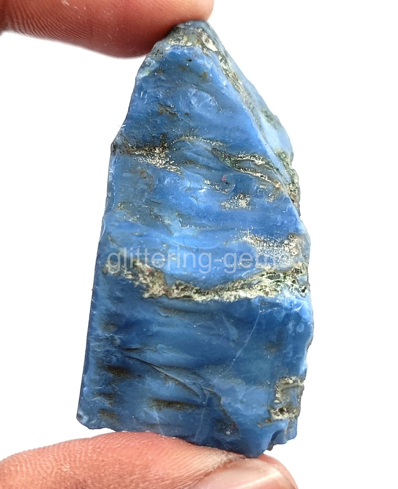 Sky-Blue Opal 218.25 Ct Natural IGL Australia Uncut Rough Loose Gemstone 5MSE