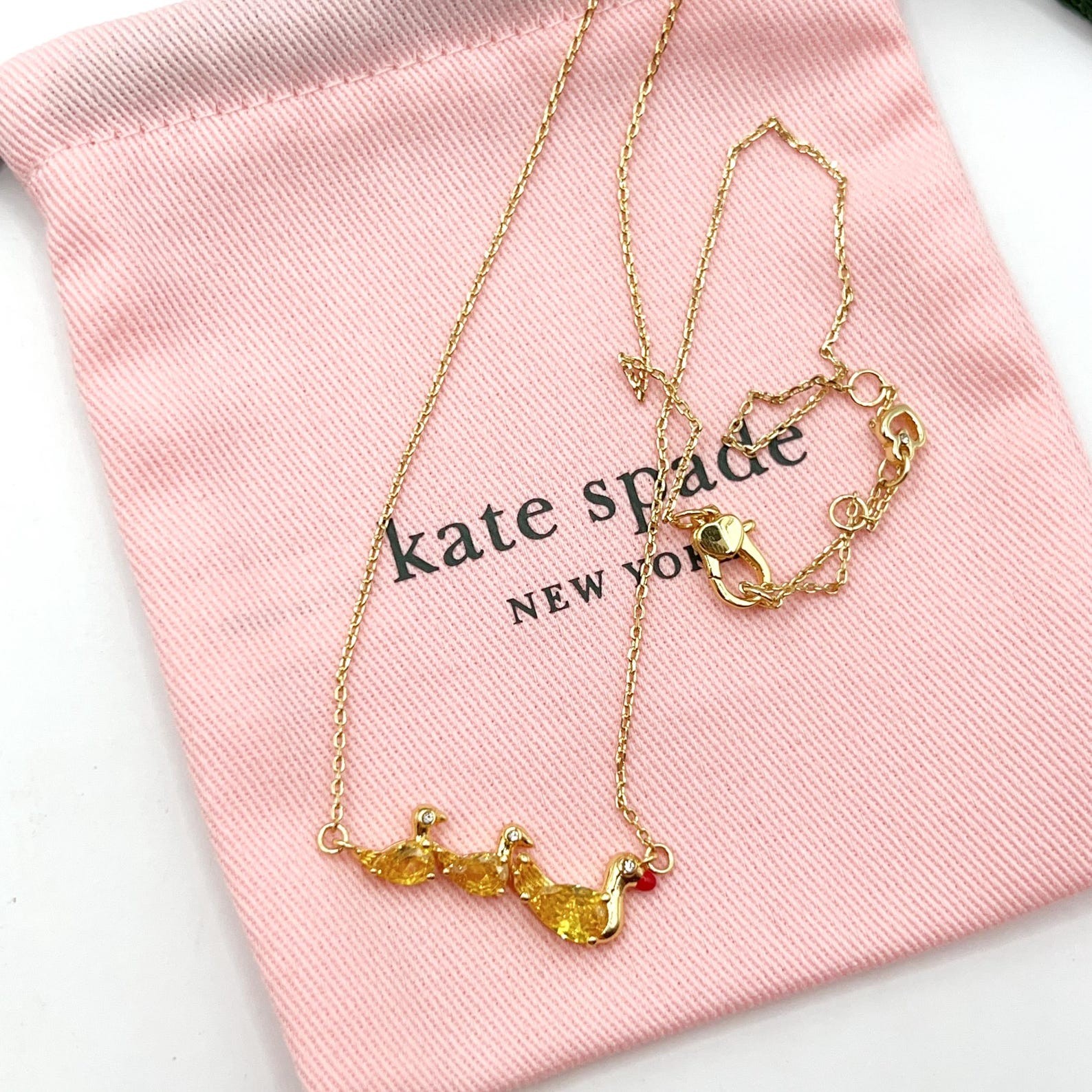 KS866-Kate duck necklace