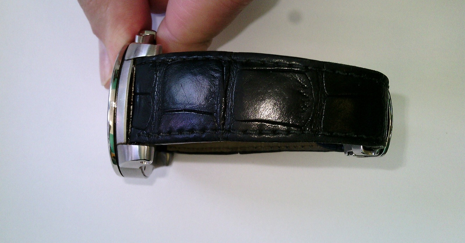 2017 Cartier Calibre de Cartier 42mm. Auto. Leather. FULL SET. NEEDS WORK.