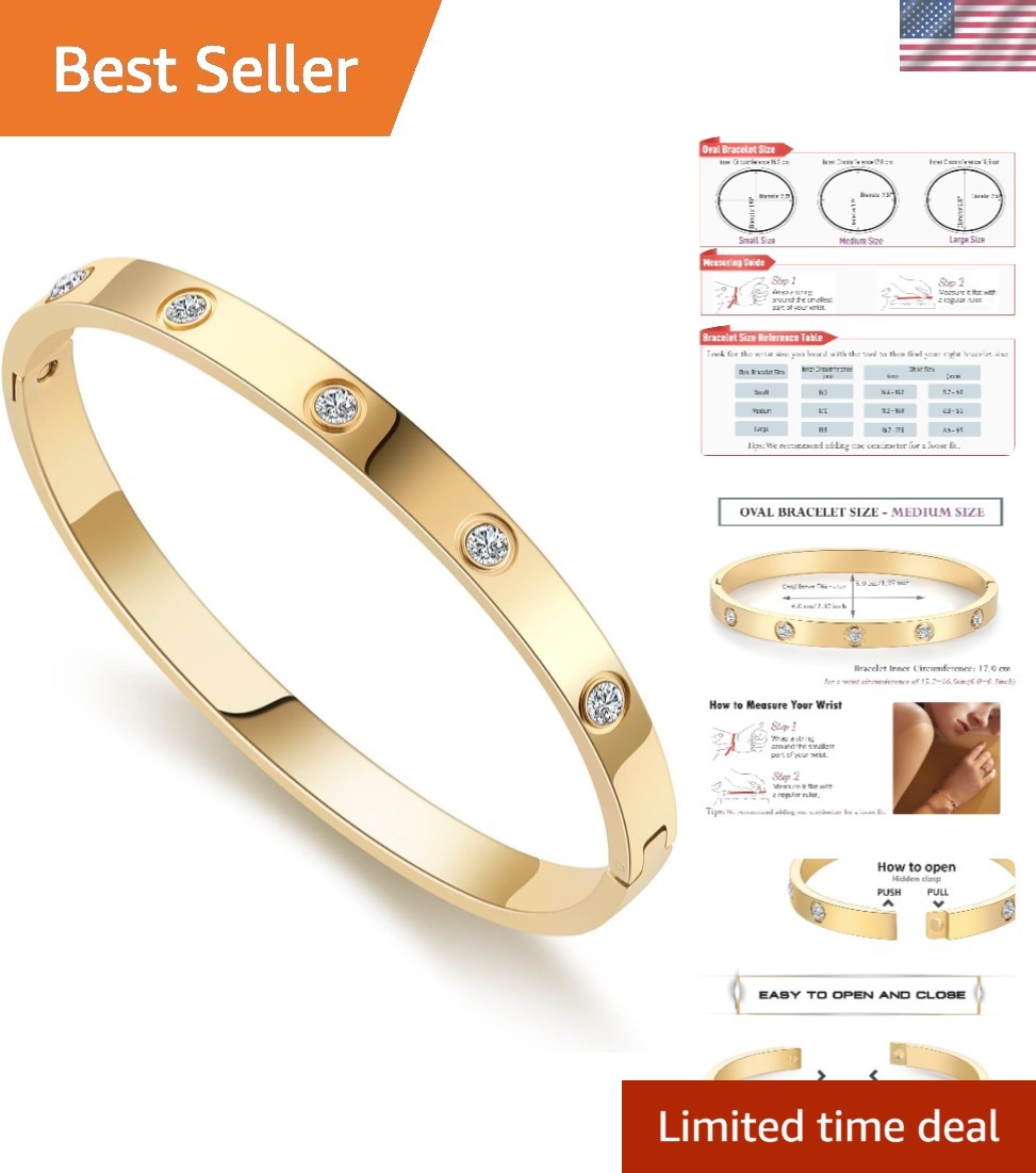 Thoughtful Gift-Ready 18K Gold Bracelet for Women – Perfect for Any Occasion