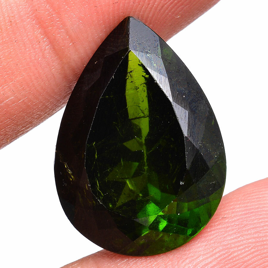 26.60 Cts Natural Green Tourmaline GTL Certified Huge Size Sparkling Gemstone