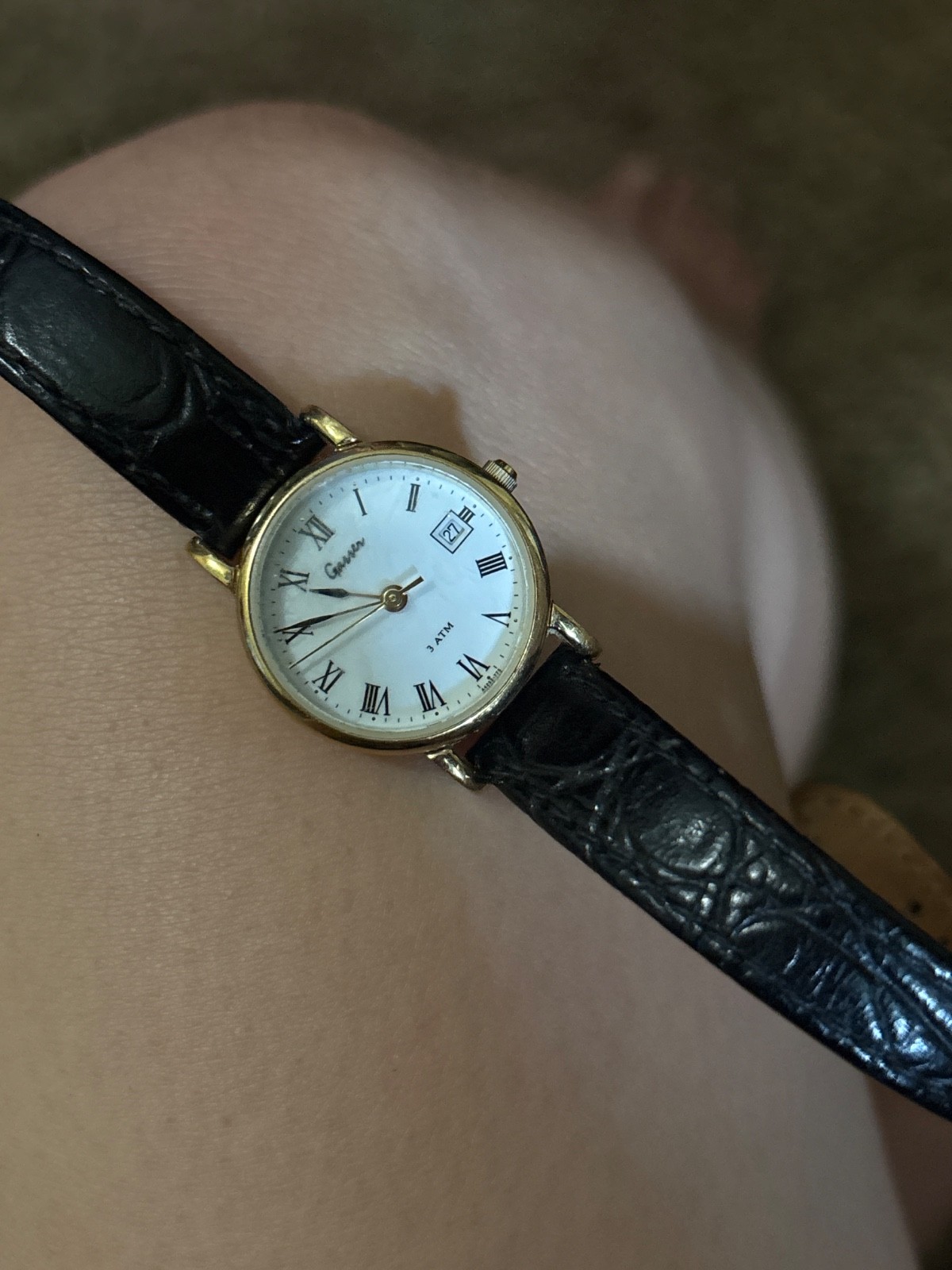 Geneve 14k gold watch for woman or men. RARE !!!