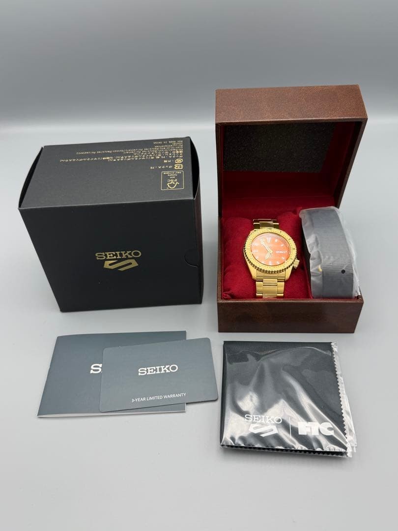 Seiko 5 Sports HDB012JC Unused 40th Anniversary Limited Full Set
