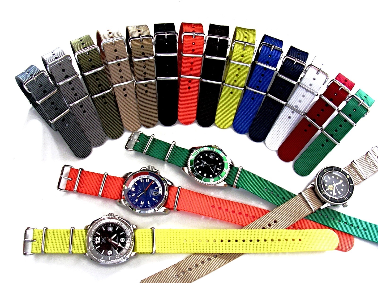 NATO ® X-treme Heavy ballistic nylon G10 Military Sport watchband strap bond USA