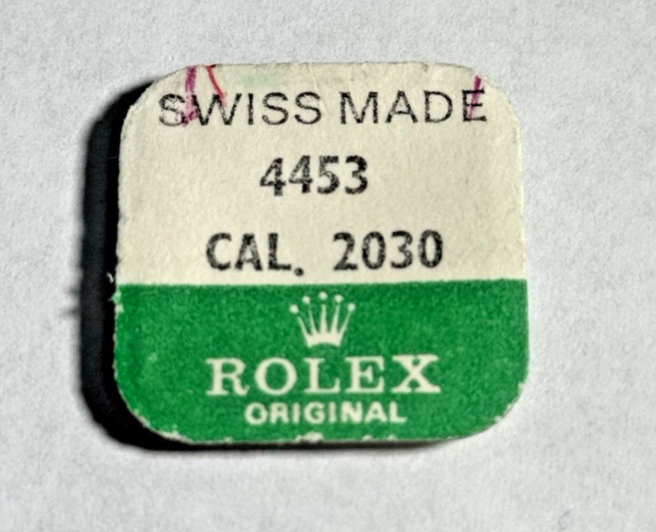 Genuine Rolex Setting Wheel Cal 2030/2035 Ladies Oyster Perpetual Part 4453 NOS