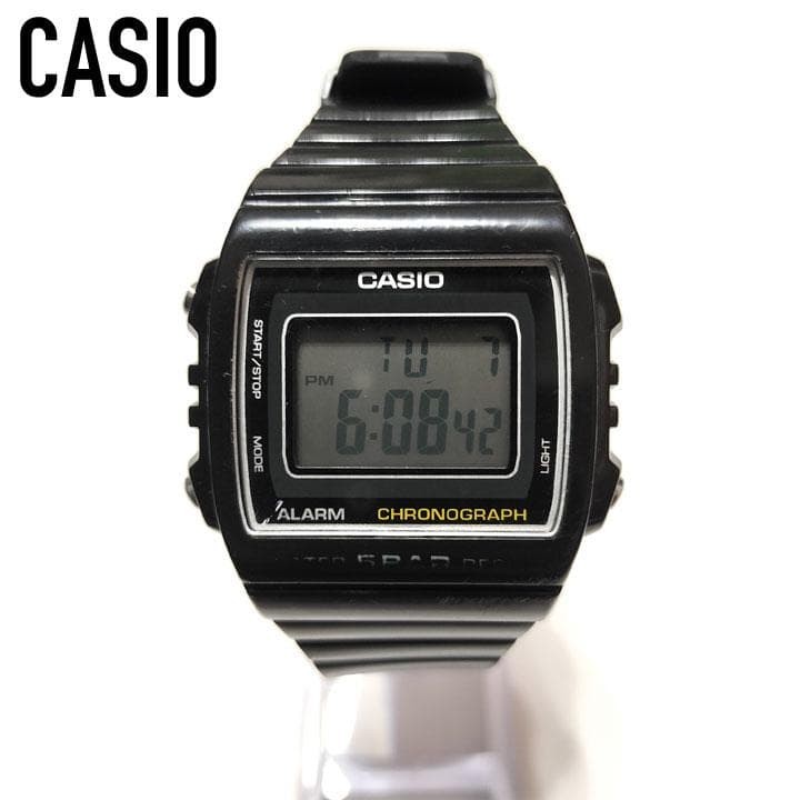 CASIO W-215H Digital Black Watch
