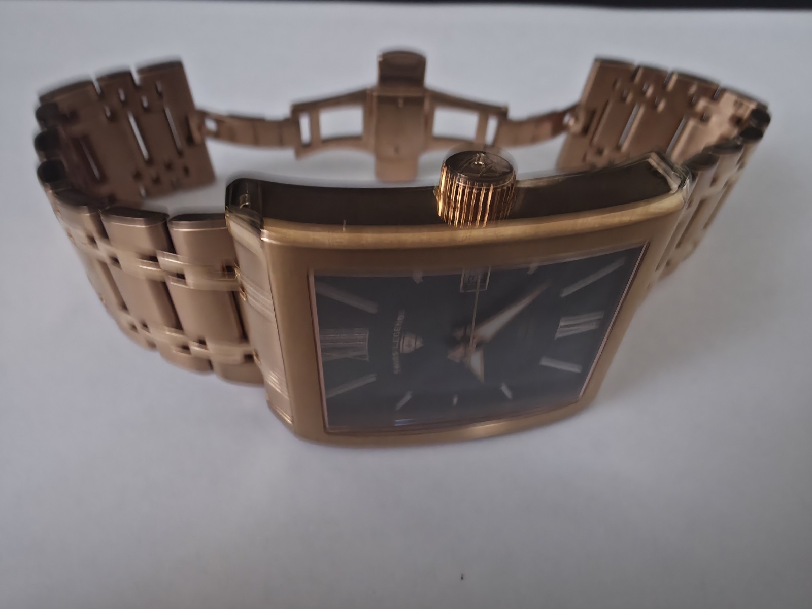 Swiss Legend Limousine Automatic Sapphire MOP Gold Dress Watch MSRP $1200