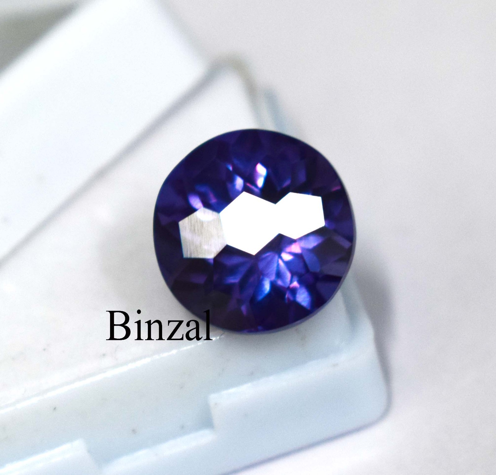 Rare Round Alexandrite Gemstone 10–12 Ct Color Changing Excellent Cut Loose Gem