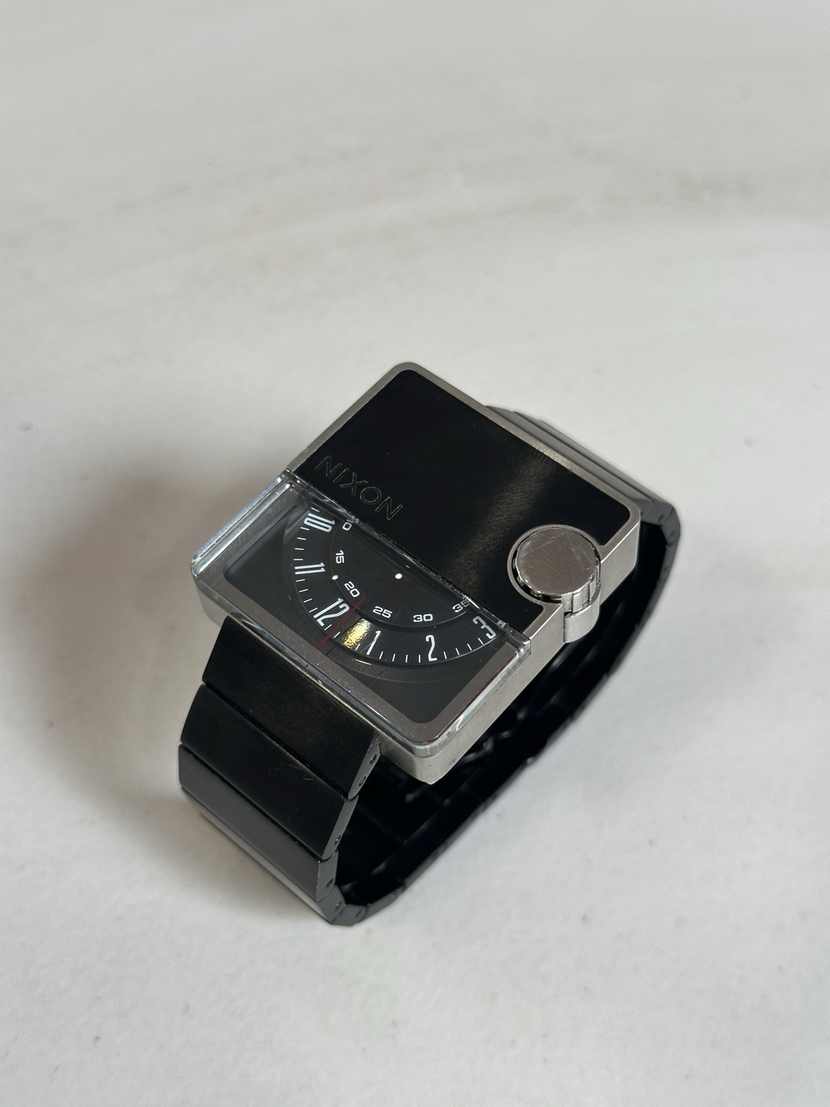 2008 Nixon The Murf Like A Record Baby Watch / Stainless Steel / Good Condition